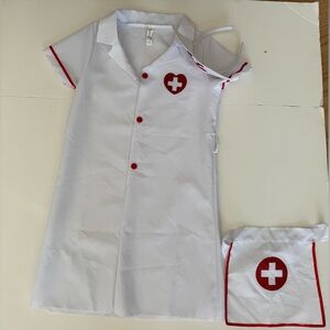 Girls 3-Piece Nurse Costume Dress